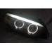 BMW X5 E53 04-06 Black Projector Headlamp w Ring